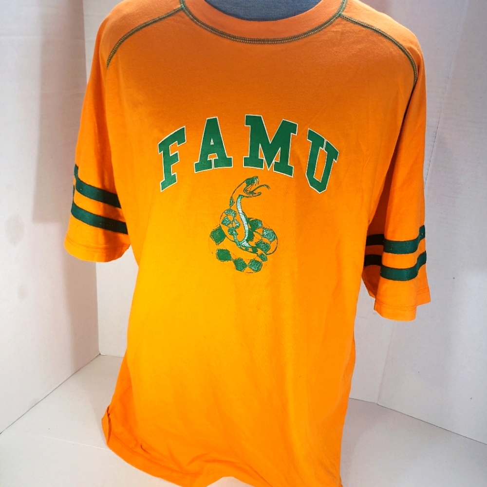 Men's Florida A&M University Quarter Length T-shirt
